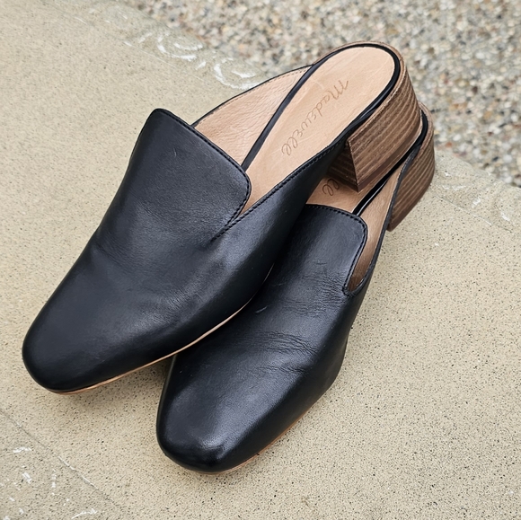 Madewell The Willa Loafer Mule black 7 - Picture 3 of 16